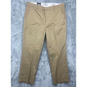 NWT Levi's Men's Straight Sta-Prest Trousers Pants Beige 36x30‎ Cotton OTHER